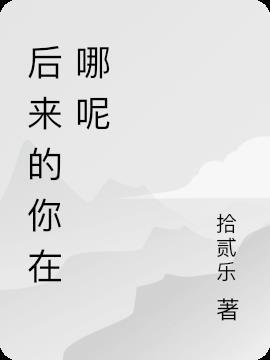 后来的你在哪钢琴曲